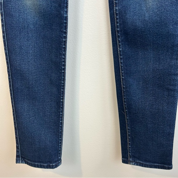 7 for All Mankind Skinny Blue Ankle Denim Jeans Size 25 - Picture 8 of 9